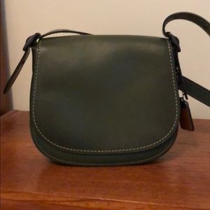 Coach Legacy purse in Hunter Green